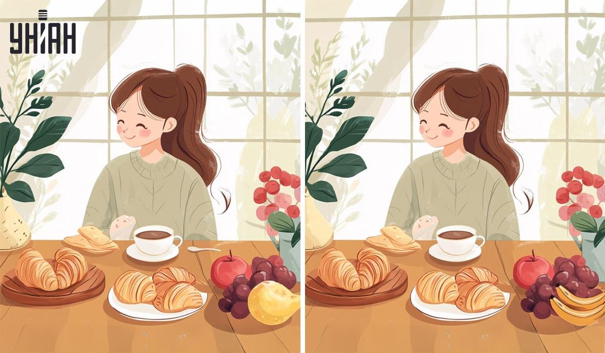 Raskite keturis skirtumus paveikslėlyje / nuotraukoje Moje